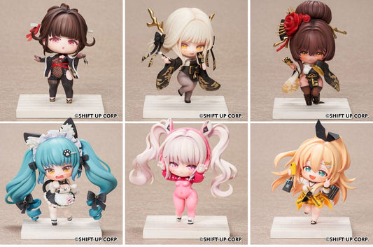 Goddess of Victory: Nikke SAC Series Mini Figures 6-Pack Chibi 10 cm Mini-figures