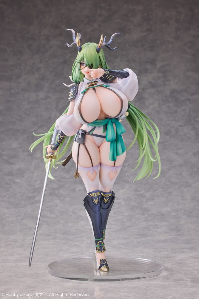Original Character PVC Statue 1/6 Dokuganryu-chan Illustrated by Mataro Deluxe Edition 30 cm Hobby Sakura