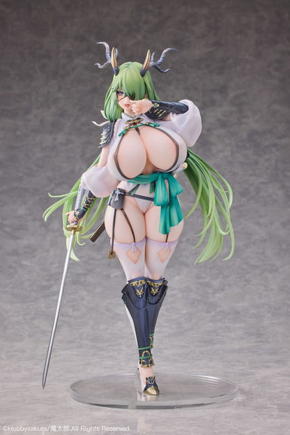 Original Character PVC Statue 1/6 Dokuganryu-chan Illustrated by Mataro Deluxe Edition 30 cm Hobby Sakura