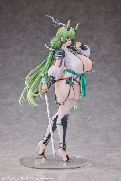 Original Character PVC Statue 1/6 Dokuganryu-chan Illustrated by Mataro Deluxe Edition 30 cm Hobby Sakura