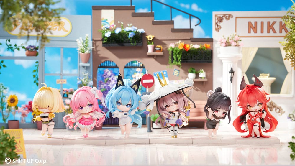 Goddess of Victory: Nikke SAC Series Mini Figures 6-Pack Chibi Vol. 2 10 cm