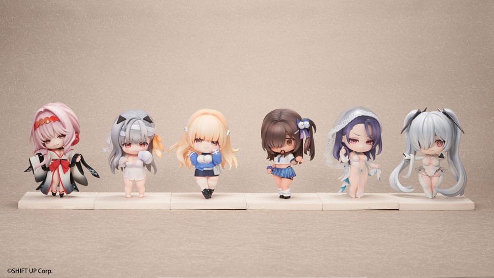 Goddess of Victory: Nikke SAC Series Mini Figures 6-Pack Chibi Vol. 3 10 cm Mini-figures