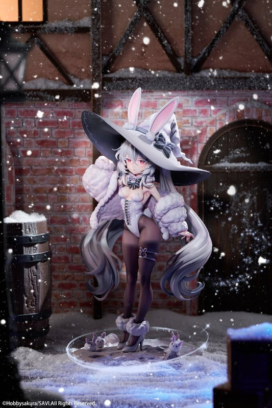 Original Character PVC Figure 1/6 Moon Witch Police Marshmallow illustration by SAVI Deluxe Edition 34 cm