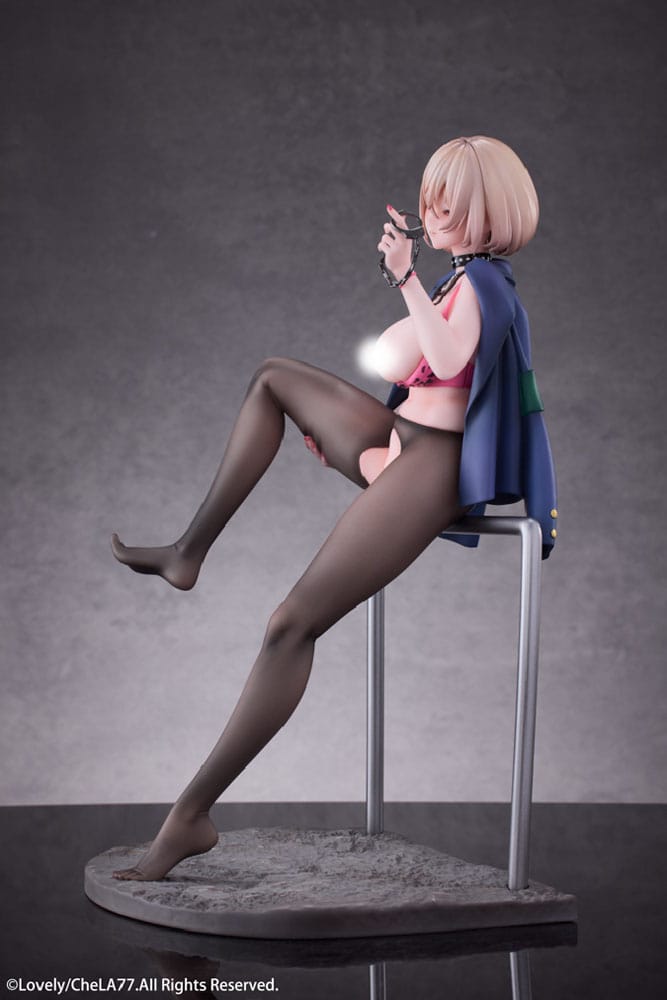 Original IllustrationPVC Statue 1/6 Naughty Police Woman Illustration by CheLA77 DX Edition 24 cm Hobby Sakura