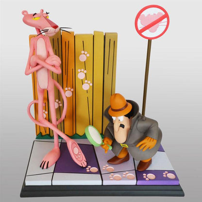 The Pink Panther Statue Pink Panther & The Inspector 41 cm Statues