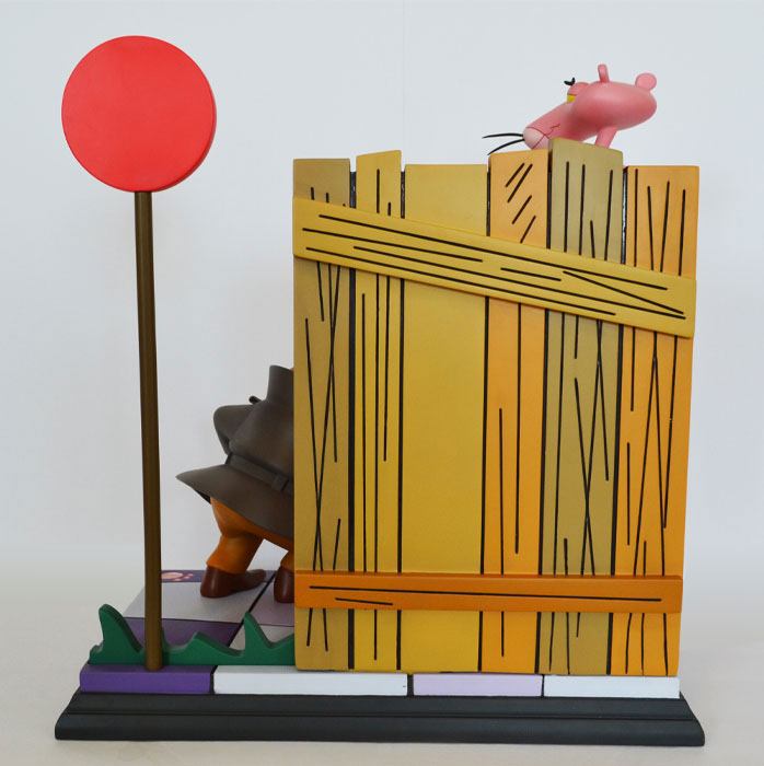 The Pink Panther Statue Pink Panther & The Inspector 41 cm Statues