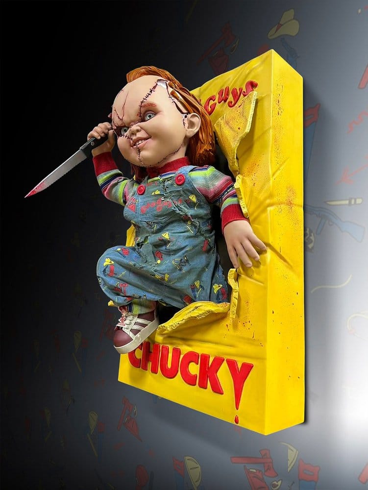 Chucky (Child´s Play) Wall Sculpture 1/1 Bride of Chucky 43 x 46 x 76 cm Hollywood Collectibles Group