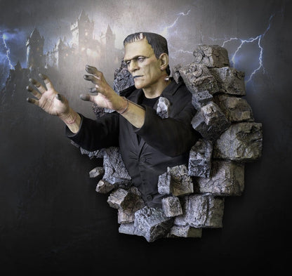 Frankenstein Wall Mount 1/1 Boris Karloff as Frankenstein's Monster 94 x 94 cm