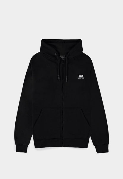 Doom Hoodie Doom Zipper Symbol Size XL