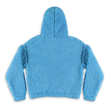 Sesame Street Teddy Hooded Sweater Cookie Monster Size XL