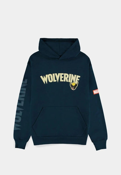 Marvel Hooded Sweater Wolverine Blue Size S