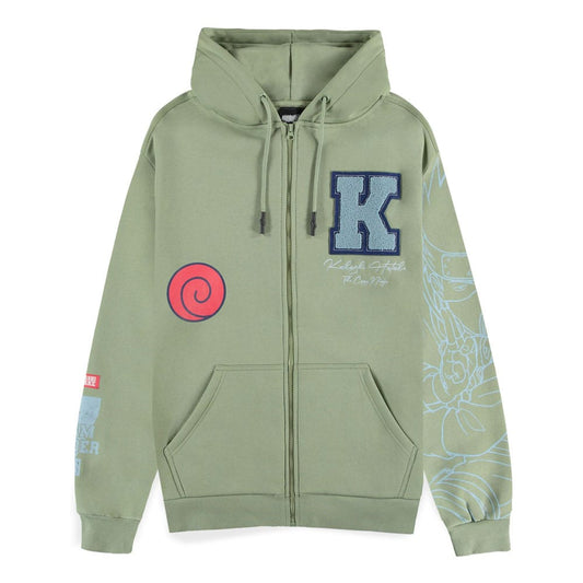 Naruto Zipper Hoodie Kakashi Size S Sweaters
