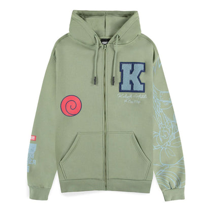 Naruto Zipper Hoodie Kakashi Size L Sweaters