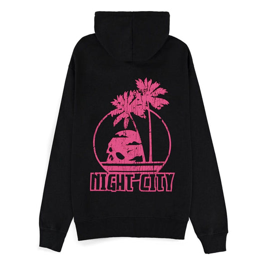 Cyberpunk 2077 Zipper Hoodie Night City Size M T-shirts