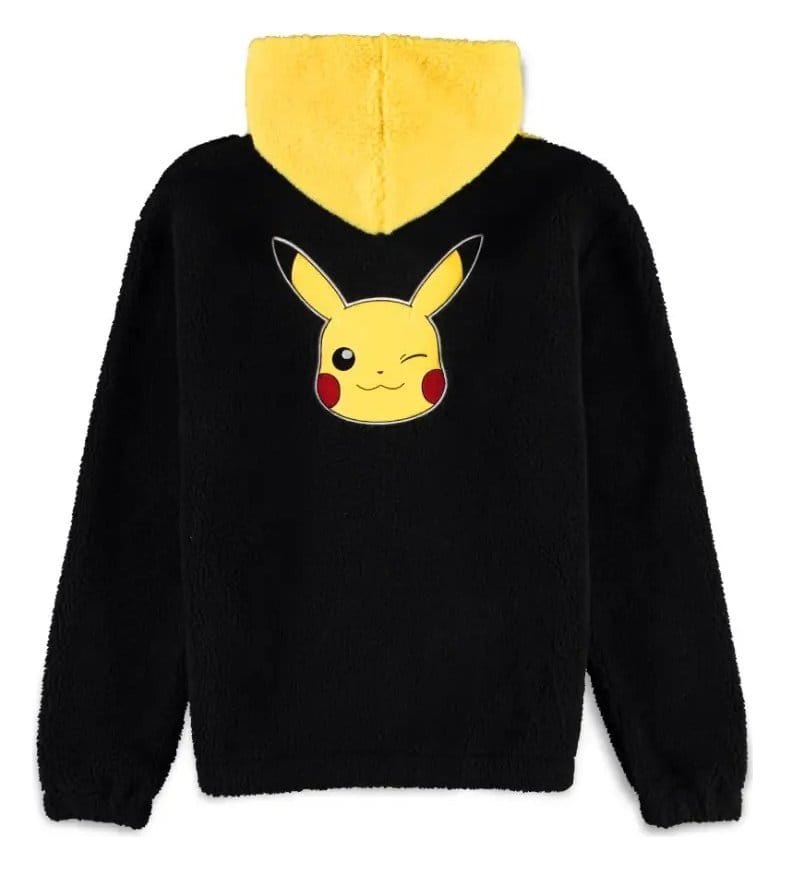 Pokémon Hooded Sweater Pikachu Sherpa Premium Size S