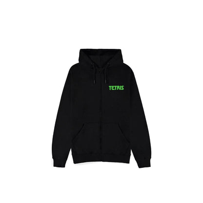 Tetris Zipper Hoodie Game Over  Size L