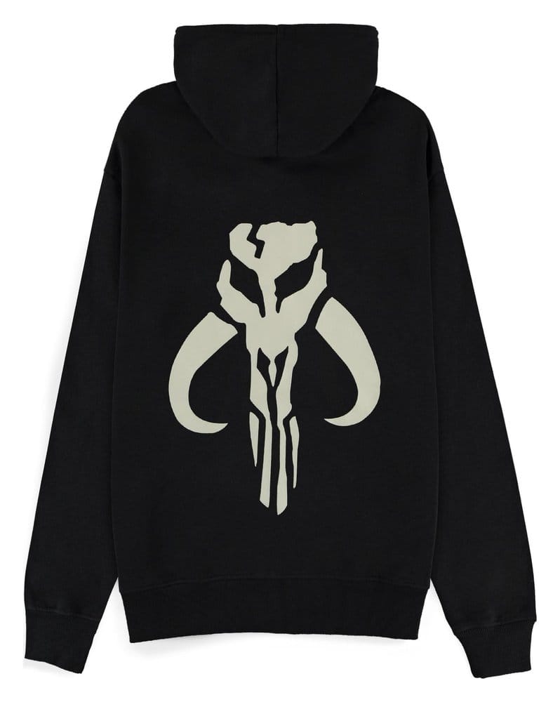 Star Wars: The Mandalorian & Grogu Zipper Hoodie Mythosaur skull
