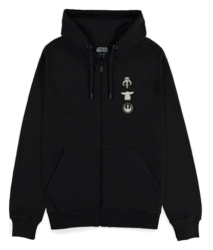 Star Wars: The Mandalorian & Grogu Zipper Hoodie Mythosaur skull Size S