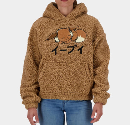Pokémon Teddy Hooded Sweater Eevee Size L