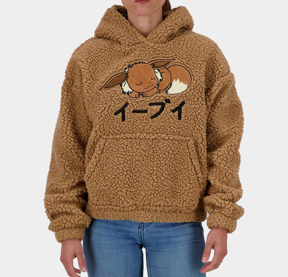Pokémon Teddy Hooded Sweater Eevee Size M
