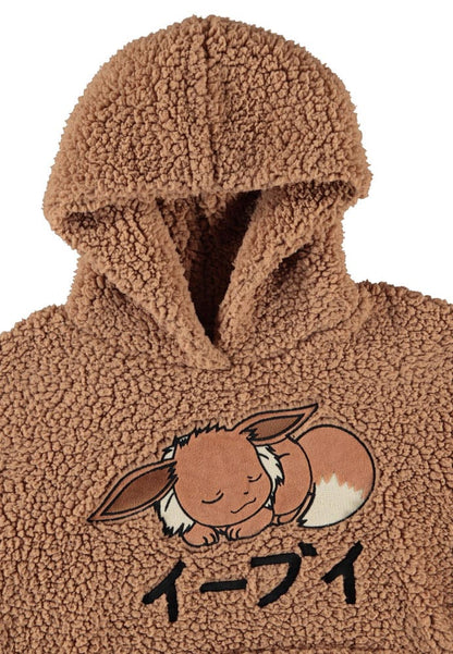 Pokémon Teddy Hooded Sweater Eevee Size XL