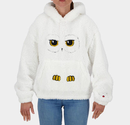 Harry Potter Teddy Hooded Sweater Hedwig Size L