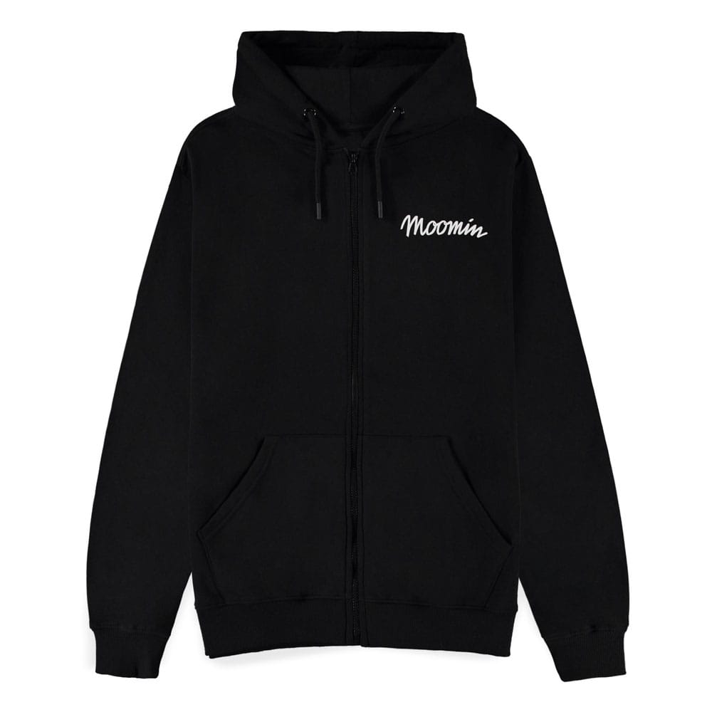 Moomins Zipper Hoodie Flower Size L