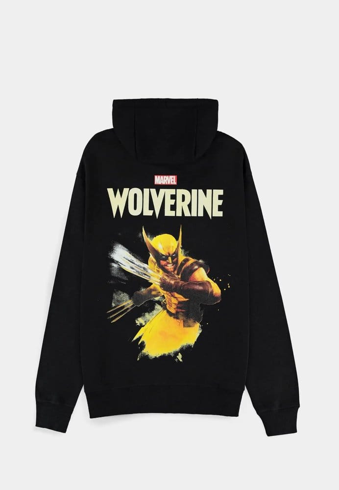 Marvel Zipper Hoodie Wolverine Black Size S