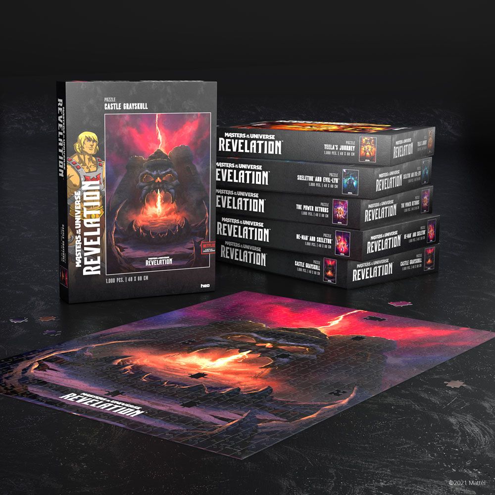 Masters of the Universe: Revelation&trade; Jigsaw Puzzle Castle Grayskull (1000 pieces) heo Games