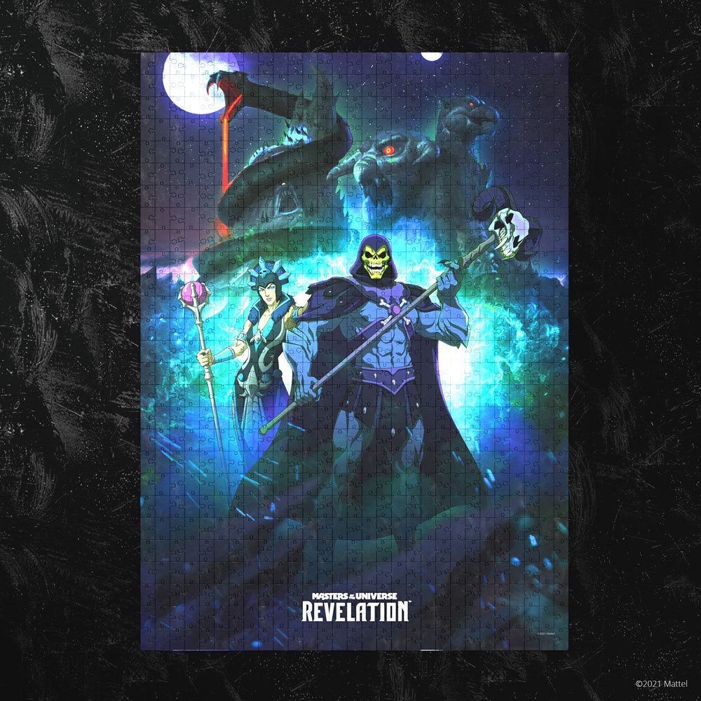 Masters of the Universe: Revelation&trade; Jigsaw Puzzle Skeletor&trade; and Evil-Lyn&trade; (1000 pieces) heo Games