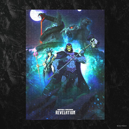 Masters of the Universe: Revelation&trade; Jigsaw Puzzle Skeletor&trade; and Evil-Lyn&trade; (1000 pieces) heo Games