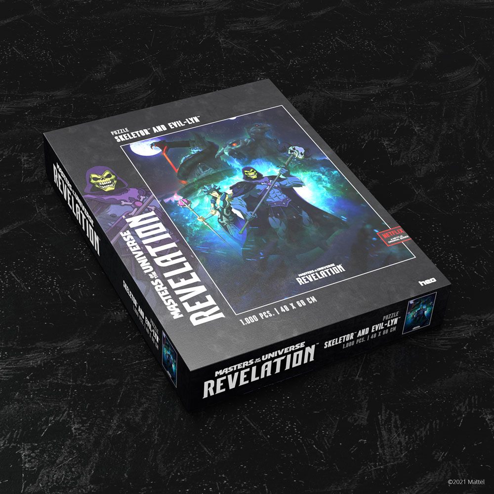 Masters of the Universe: Revelation&trade; Jigsaw Puzzle Skeletor&trade; and Evil-Lyn&trade; (1000 pieces) heo Games