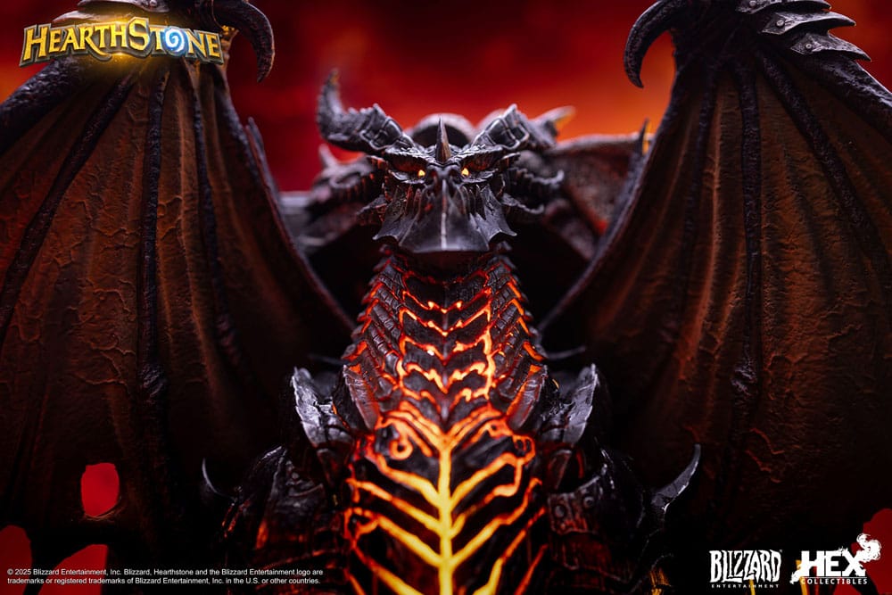 Hearthstone 3D Art Frame Statue Deathwing 34 cm - FanofThings.co.uk