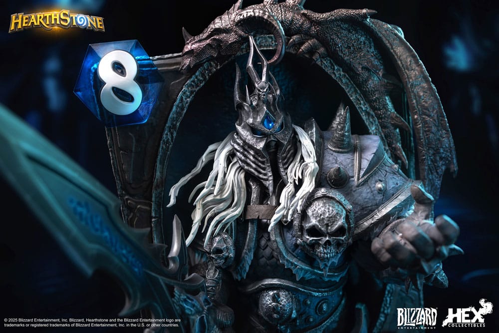 Hearthstone 3D Art Frame Statue The Lich King 31 cm