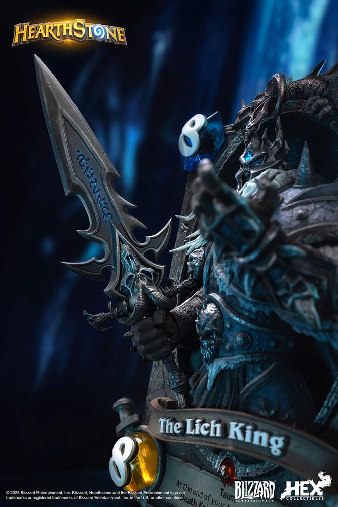 Hearthstone 3D Art Frame Statue The Lich King 31 cm