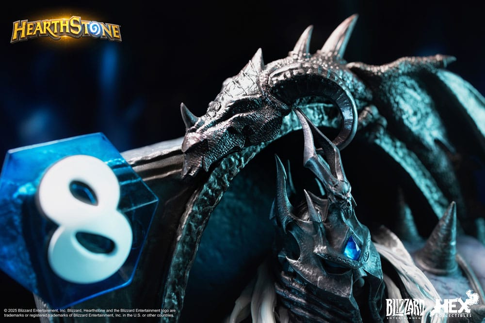 Hearthstone 3D Art Frame Statue The Lich King 31 cm
