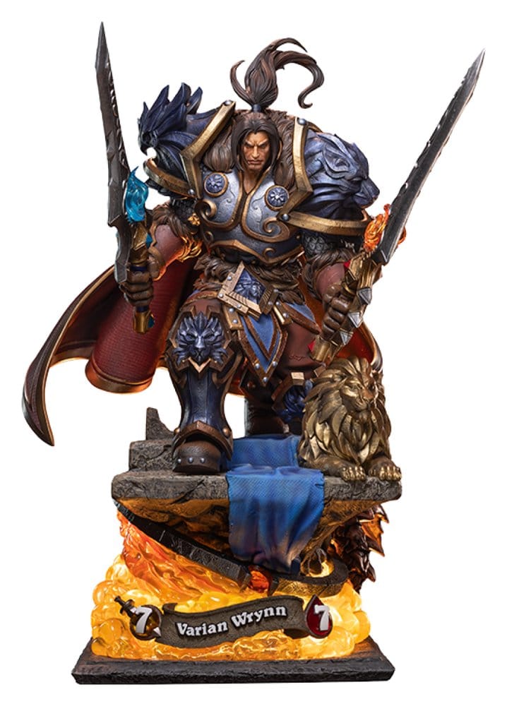 Hearthstone Statue 1/10 Varian Wrynn 31 cm HEX Collectibles