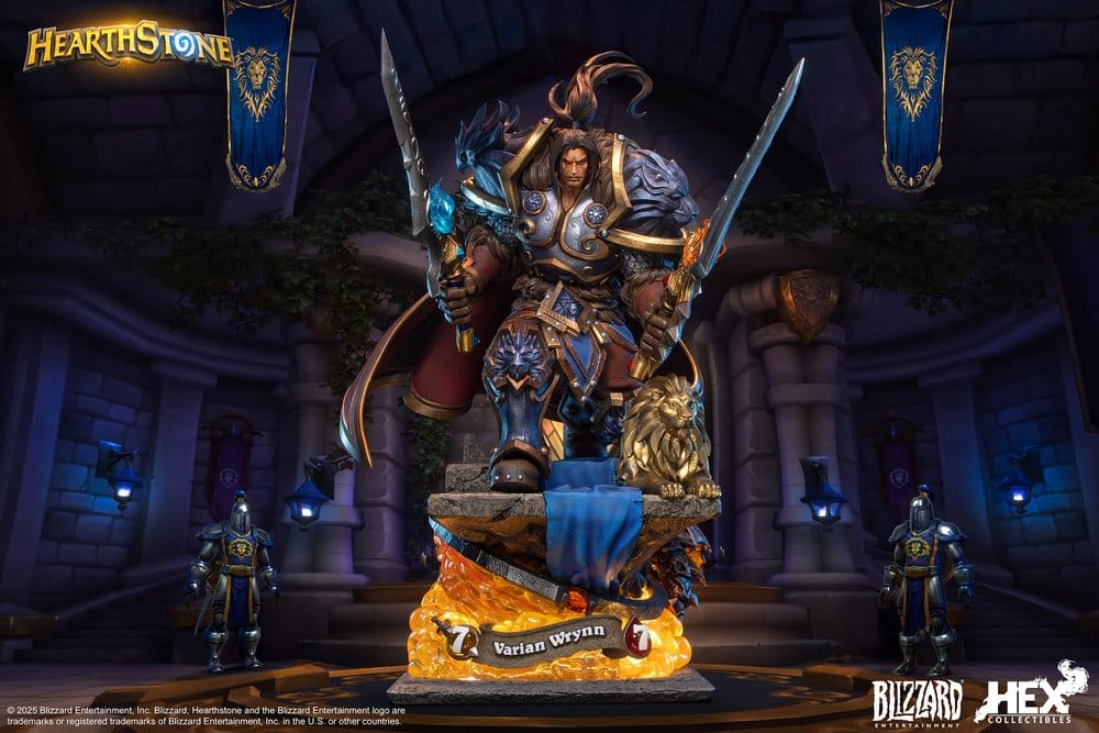 Hearthstone Statue 1/10 Varian Wrynn 31 cm HEX Collectibles