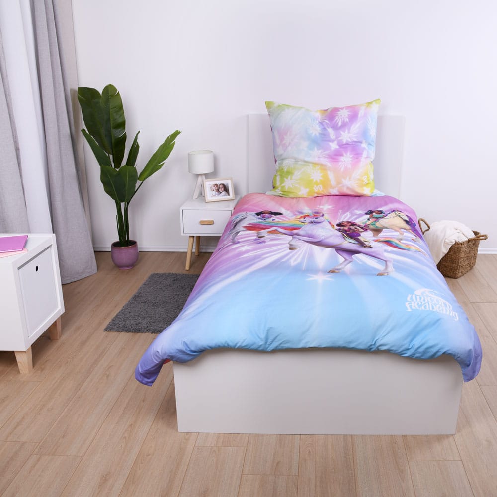 Unicorn Academy bed linen Magic 135 x 200 cm