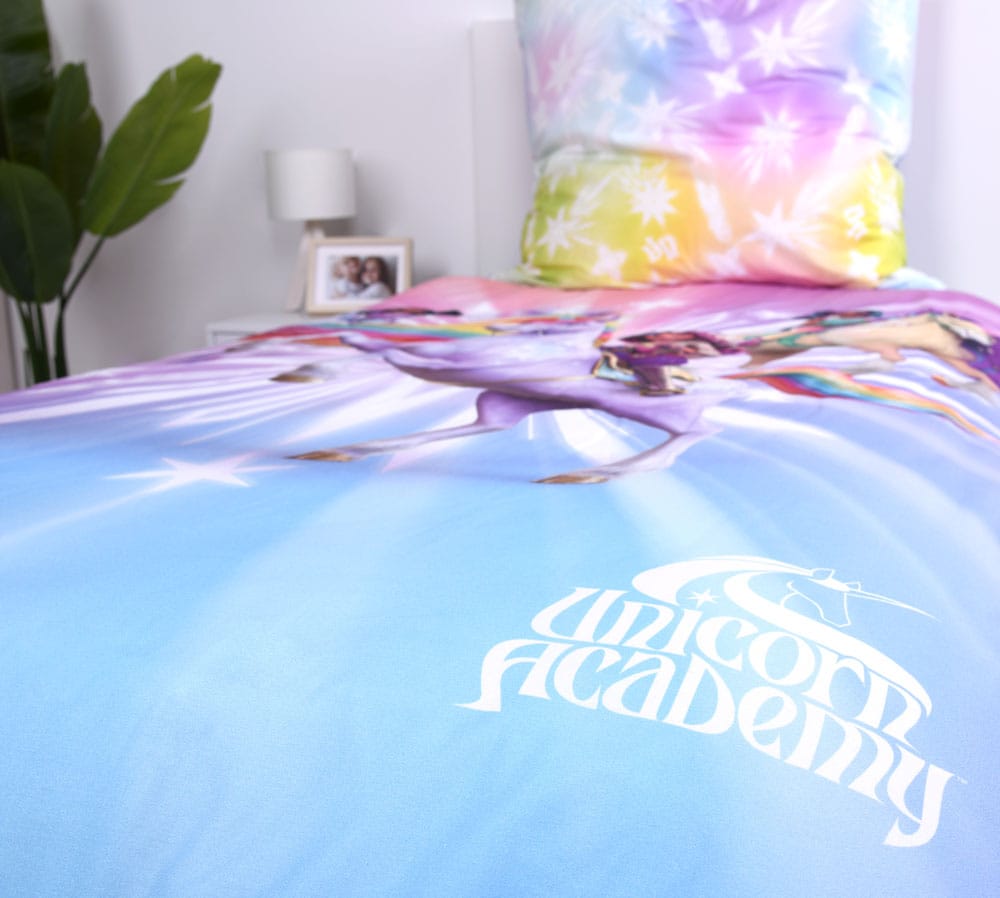 Unicorn Academy bed linen Magic 135 x 200 cm