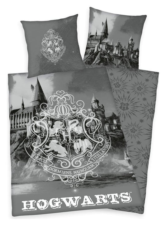 Harry Potter Bed Linen Hogwarts Gray 135 x 200 cm