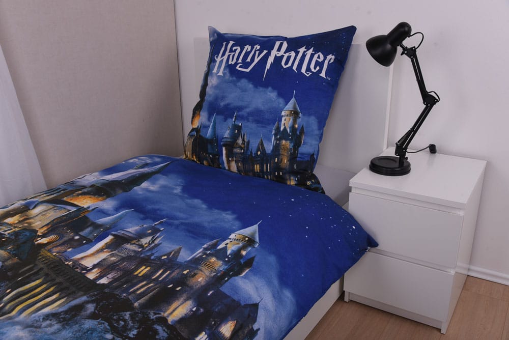 Harry Potter Duvet Set Blue 135 x 200 cm / 80 x 80 cm