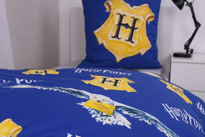 Harry Potter Duvet Set Blue 135 x 200 cm / 80 x 80 cm