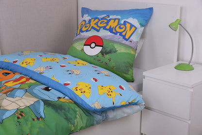 Pokemon Duvet Set Group A 135 x 200 cm / 80 x 80 cm Blankets & Duvets