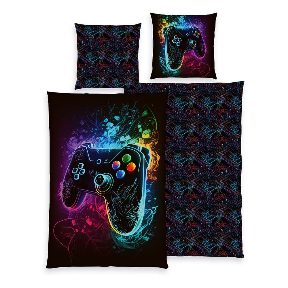 Young Collection bed linen Gaming 135 x 200 cm - FanofThings.co.uk