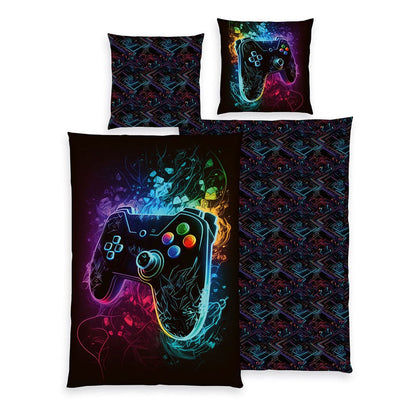 Young Collection bed linen Gaming 135 x 200 cm - FanofThings.co.uk