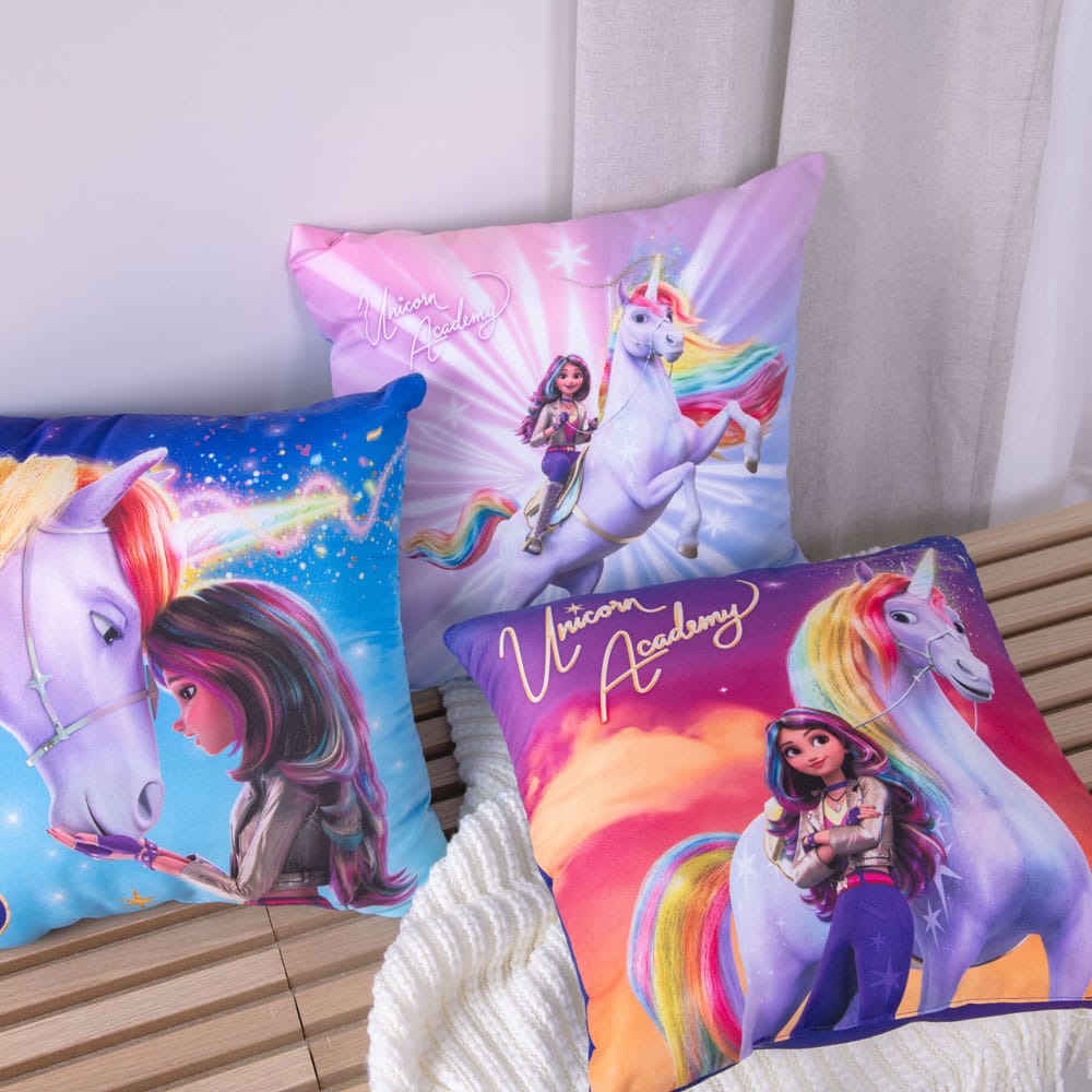 Unicorn Academy Pillow Magic 40 x 40 cm Assortment (15)