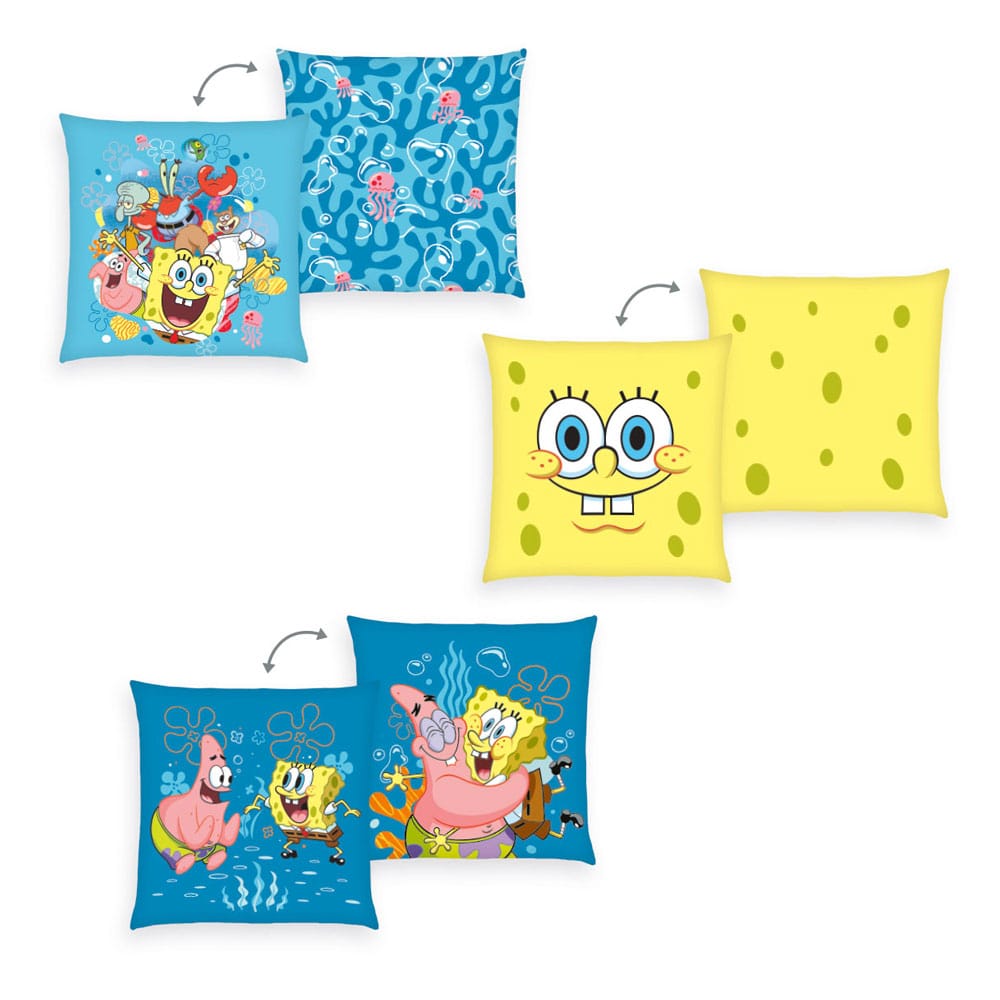 SpongeBob Squarepants Pillows 3-Pack 40 cm