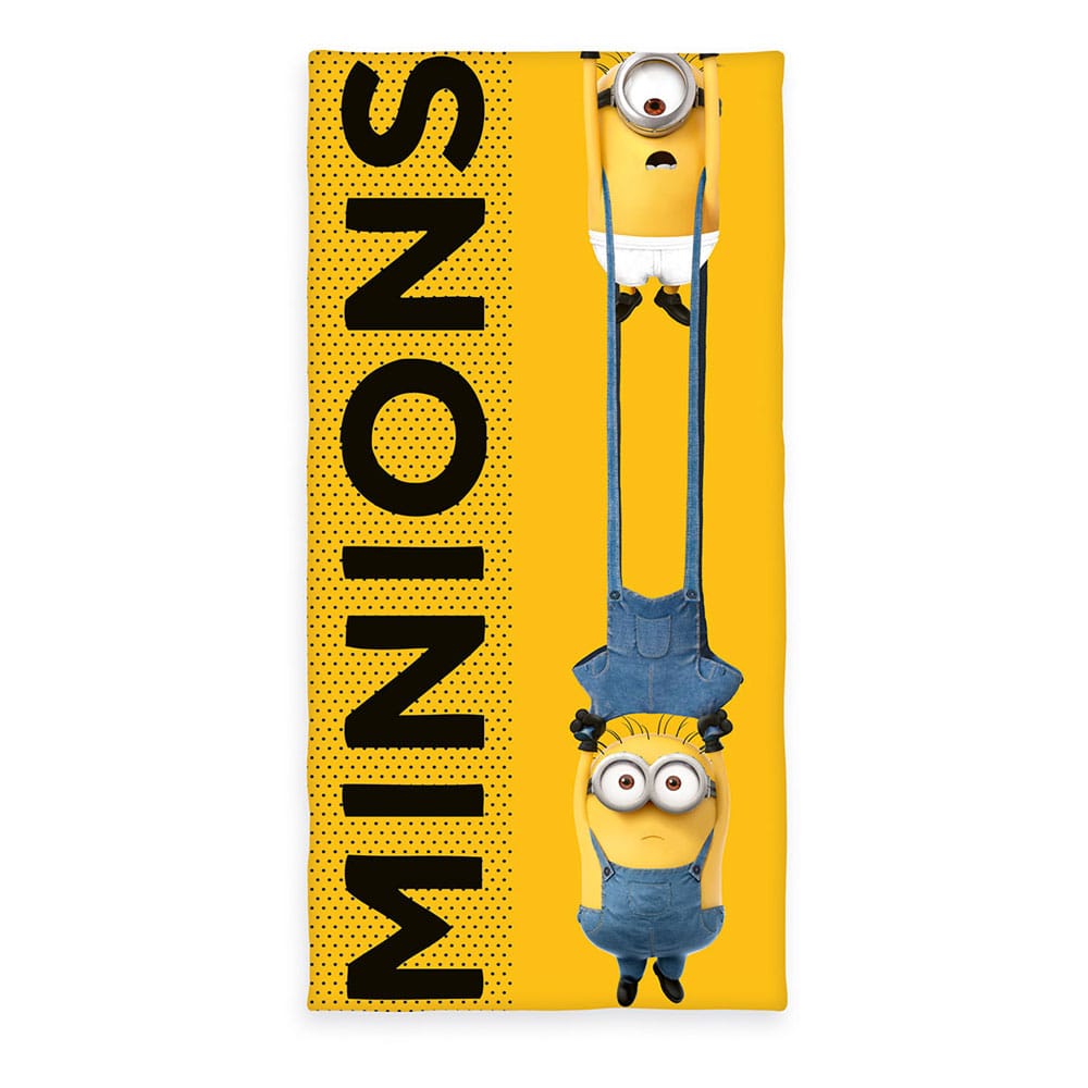 Minions Velour Towel 75 x 150 cm - FanofThings.co.uk