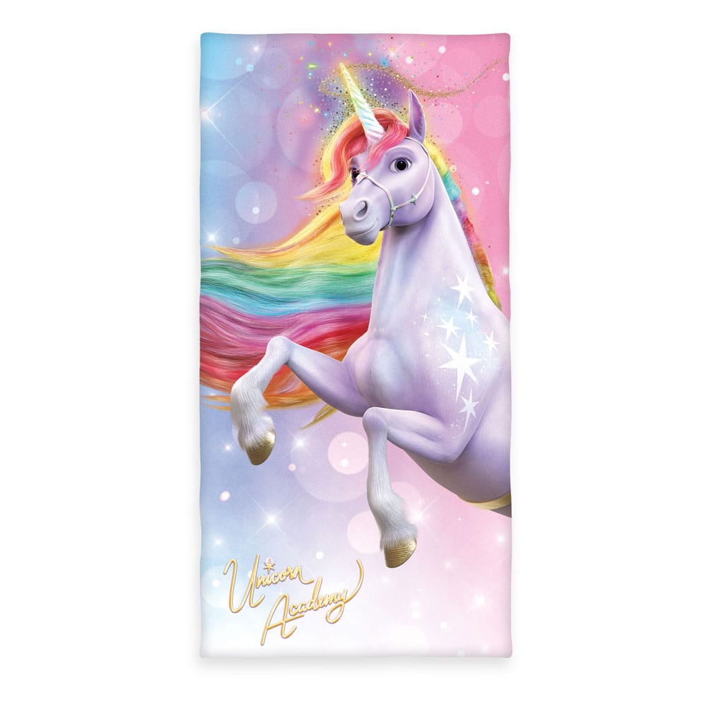 Unicorn Academy Velour Towel Magic 75 x 150 cm Towels